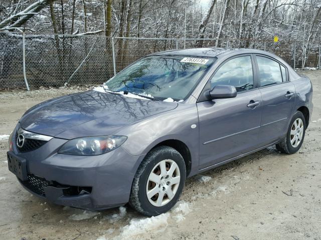 JM1BK12F771641967 - 2007 MAZDA 3 I GRAY photo 2