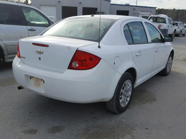 1G1AB5F51A7103217 - 2010 CHEVROLET COBALT LS WHITE photo 4