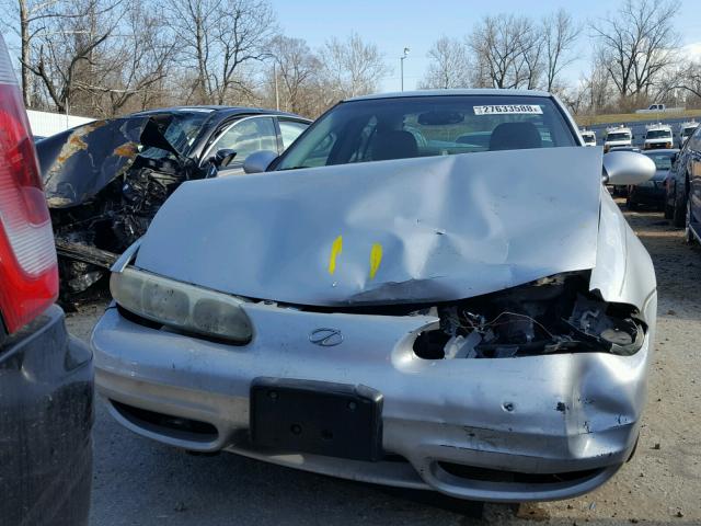 1G3NF52E51C187827 - 2001 OLDSMOBILE ALERO GLS SILVER photo 9