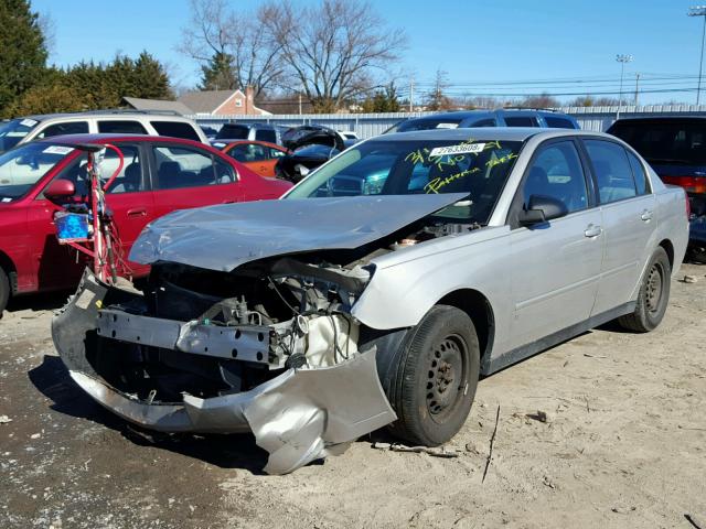 1G1ZS58F07F314030 - 2007 CHEVROLET MALIBU LS SILVER photo 2