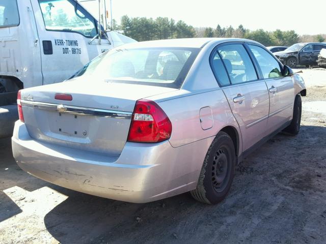 1G1ZS58F07F314030 - 2007 CHEVROLET MALIBU LS SILVER photo 4