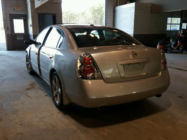 1N4BL11E65C337378 - 2005 NISSAN ALTIMA SE SILVER photo 3