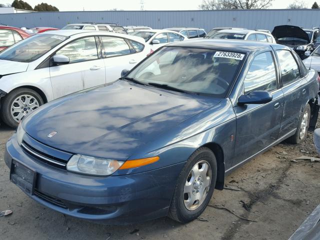 1G8JW54R32Y556584 - 2002 SATURN L300 GREEN photo 2