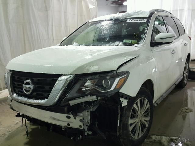 5N1DR2MM9JC635844 - 2018 NISSAN PATHFINDER WHITE photo 2