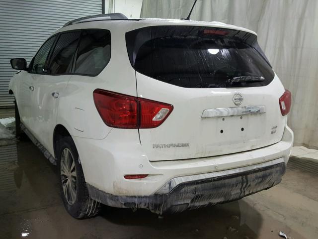 5N1DR2MM9JC635844 - 2018 NISSAN PATHFINDER WHITE photo 3