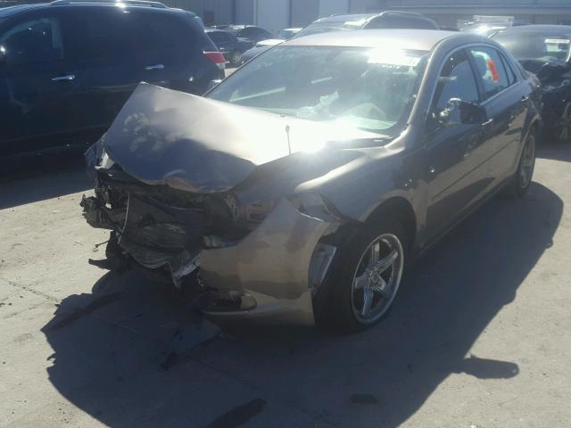 1G1ZC5E17BF375955 - 2011 CHEVROLET MALIBU 1LT 棕色 照片 2