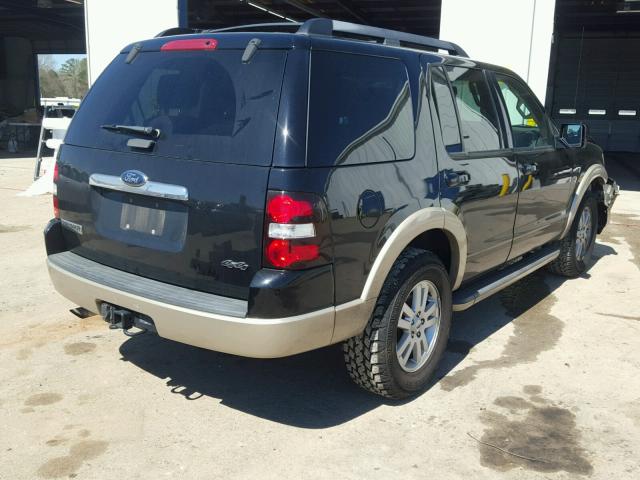 1FMEU74889UA20498 - 2009 FORD EXPLORER E BLACK photo 4