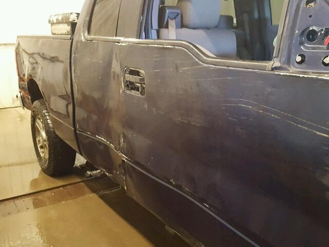 1FTPX14565FA95951 - 2005 FORD F150 BLUE photo 9