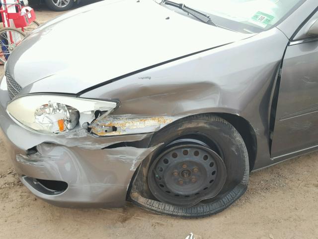 JTDBE32KX40246618 - 2004 TOYOTA CAMRY LE GRAY photo 9