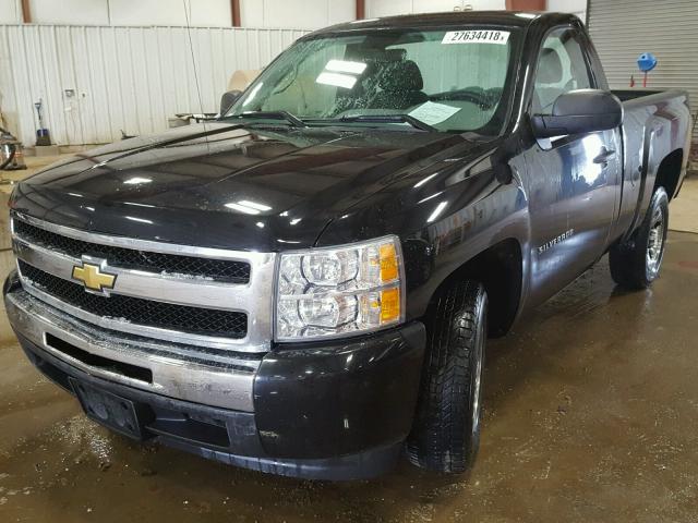 1GCNCPEA2BZ449489 - 2011 CHEVROLET SILVERADO BLACK photo 2