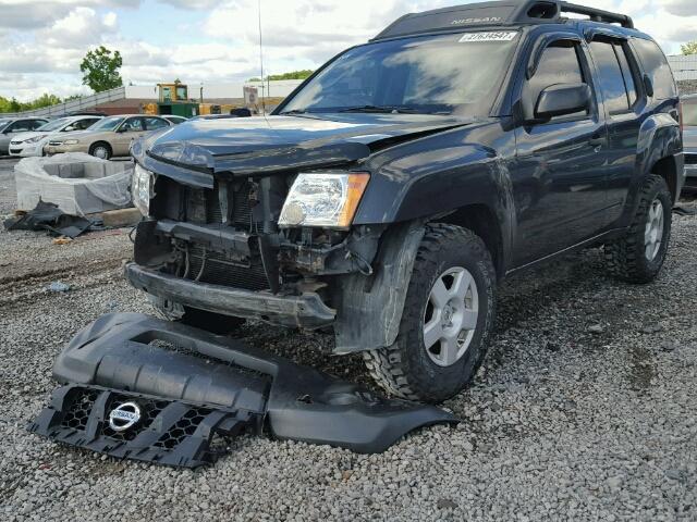 5N1AN08WX6C501821 - 2006 NISSAN XTERRA OFF CHARCOAL photo 2