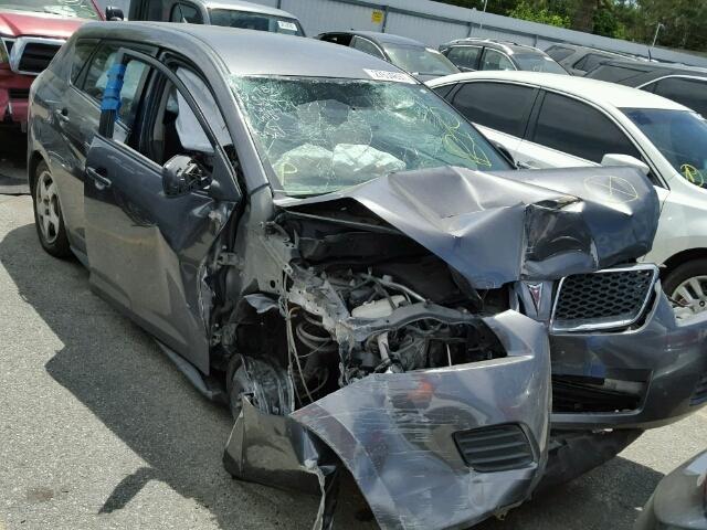 5Y2SP67809Z467852 - 2009 PONTIAC VIBE GRAY photo 1