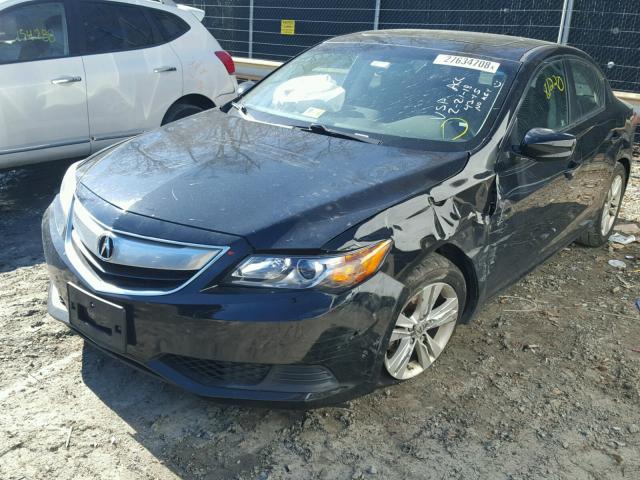 19VDE1F3XDE000801 - 2013 ACURA ILX 20 BLACK photo 2