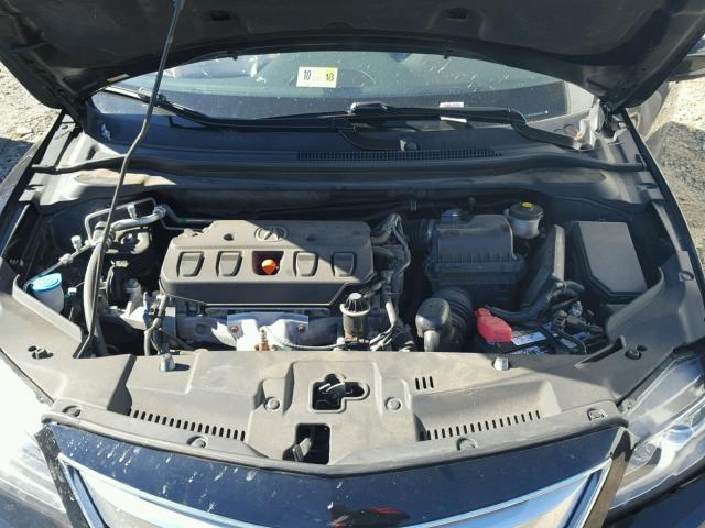 19VDE1F3XDE000801 - 2013 ACURA ILX 20 BLACK photo 7