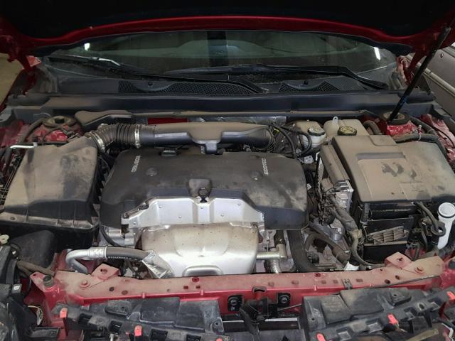 2G1115SL6E9163277 - 2014 CHEVROLET IMPALA LT RED photo 7