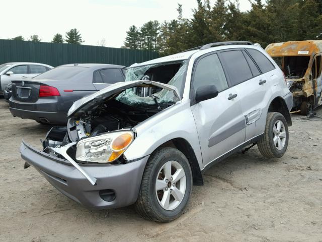 JTEHD20V050047742 - 2005 TOYOTA RAV4 SILVER photo 2