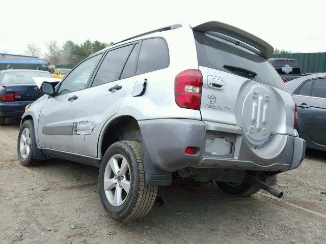 JTEHD20V050047742 - 2005 TOYOTA RAV4 SILVER photo 3