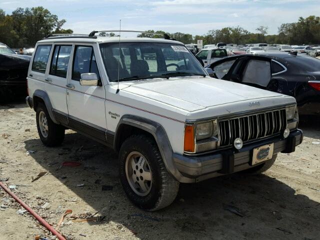 1J4FJ58S6NL234217 - 1992 JEEP CHEROKEE L WHITE photo 1