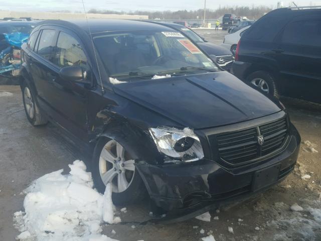 1B3HB28B88D692545 - 2008 DODGE CALIBER BLACK photo 1