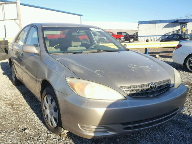 4T1BE32K83U778338 - 2003 TOYOTA CAMRY LE BEIGE photo 1