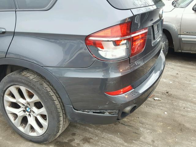 5UXZV4C5XBL416032 - 2011 BMW X5 XDRIVE3 GRAY photo 9