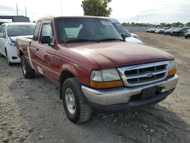 1FTYR14C2XPC08305 - 1999 FORD RANGER SUP RED photo 1