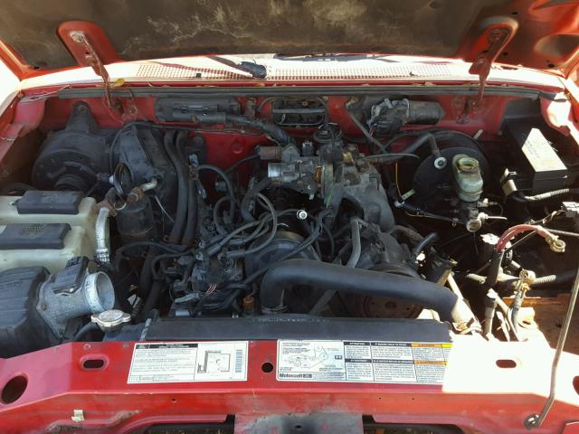 1FTYR14C2XPC08305 - 1999 FORD RANGER SUP RED photo 7