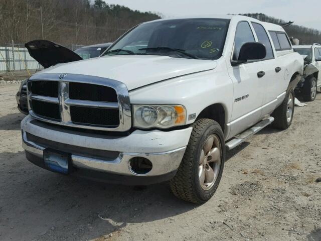 1D7HU18DX4S583486 - 2004 DODGE RAM 1500 S WHITE photo 2