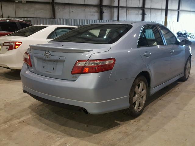 4T1BE46K79U850817 - 2009 TOYOTA CAMRY BASE BLUE photo 4