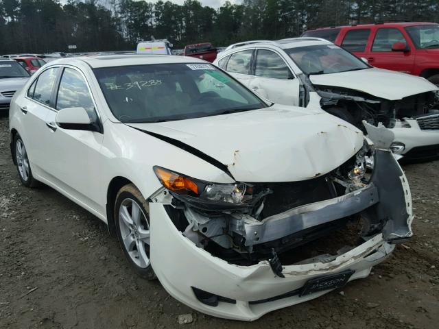 JH4CU2F60AC039288 - 2010 ACURA TSX WHITE photo 1