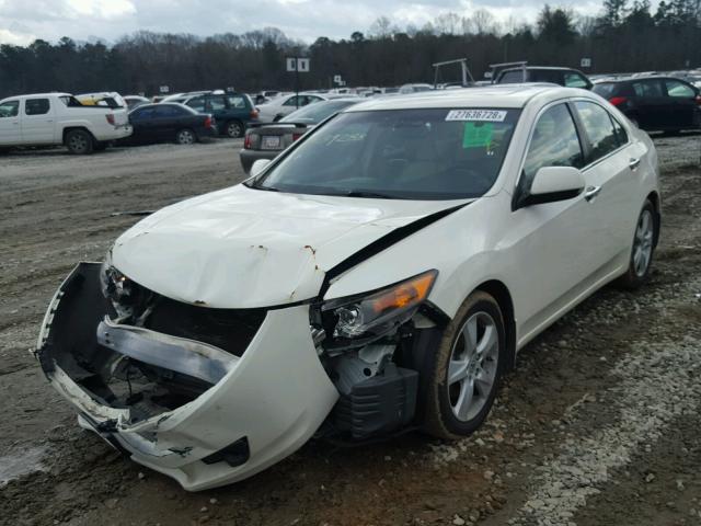 JH4CU2F60AC039288 - 2010 ACURA TSX WHITE photo 2