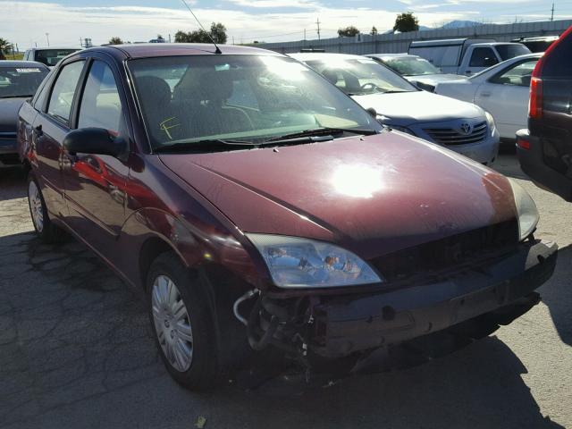 1FAFP34N36W109478 - 2006 FORD FOCUS ZX4 MAROON photo 1