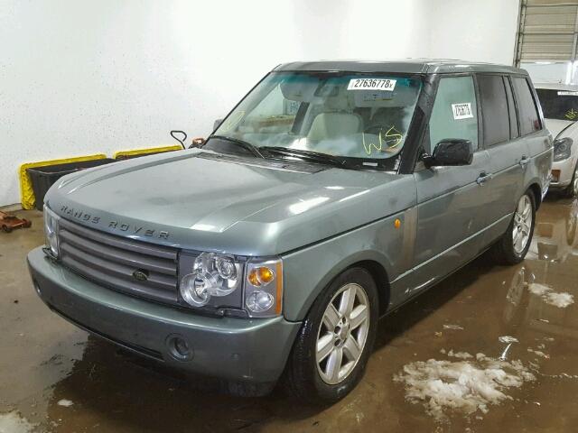 SALME11474A156734 - 2004 LAND ROVER RANGE ROVE GRAY photo 2