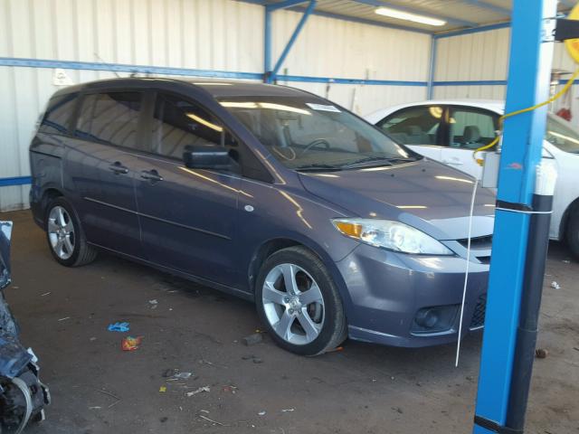 JM1CR293X70149747 - 2007 MAZDA 5 GRAY photo 1