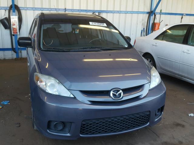 JM1CR293X70149747 - 2007 MAZDA 5 GRAY photo 9