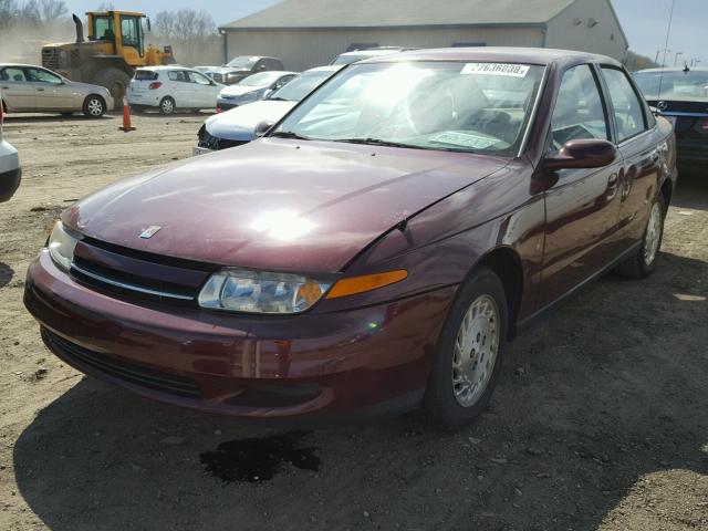 1G8JU52F6YY630961 - 2000 SATURN LS1 MAROON photo 2