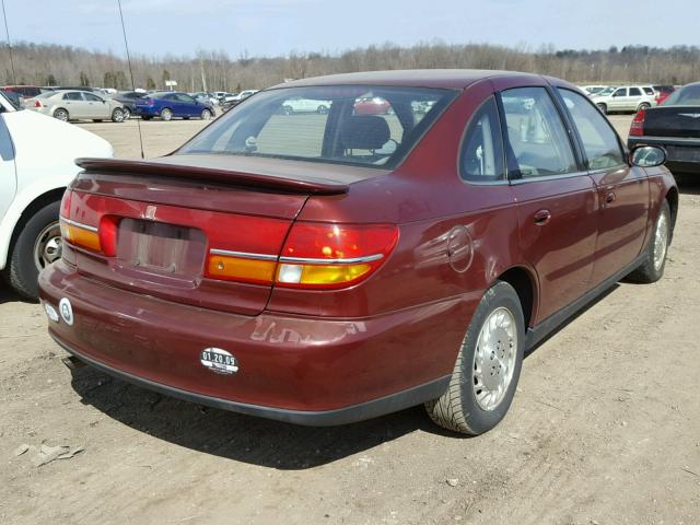 1G8JU52F6YY630961 - 2000 SATURN LS1 MAROON photo 4