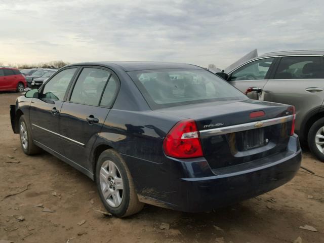 1G1ZT58F97F303654 - 2007 CHEVROLET MALIBU LT BLUE photo 3