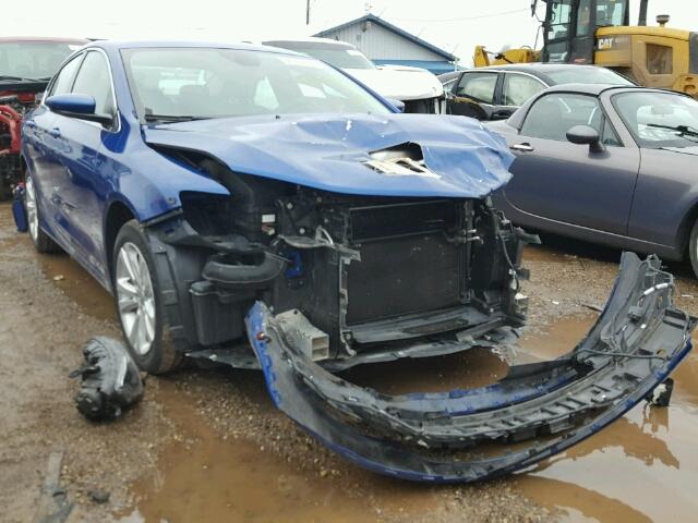 1C3CCCAB4FN711464 - 2015 CHRYSLER 200 LIMITE BLUE photo 1