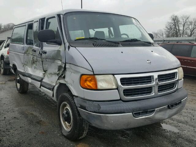 2B4JB25Y91K548097 - 2001 DODGE RAM WAGON GRAY photo 1