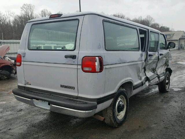 2B4JB25Y91K548097 - 2001 DODGE RAM WAGON GRAY photo 4