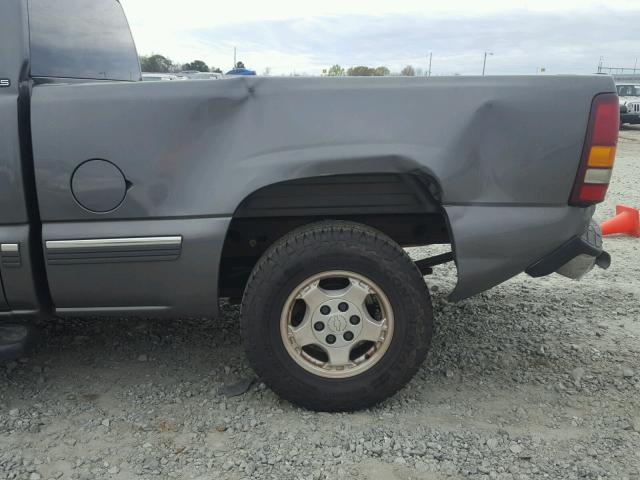 2GCEC19T021324346 - 2002 CHEVROLET SILVERADO GRAY photo 9