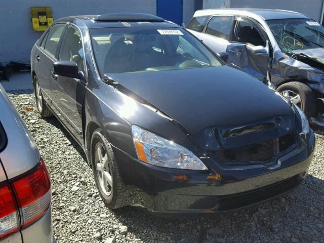 1HGCM56865A025967 - 2005 HONDA ACCORD EX BLACK photo 1