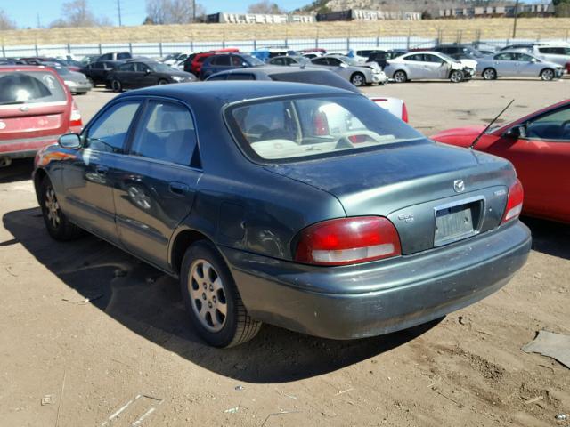 1YVGF22C2X5884479 - 1999 MAZDA 626 ES GREEN photo 3