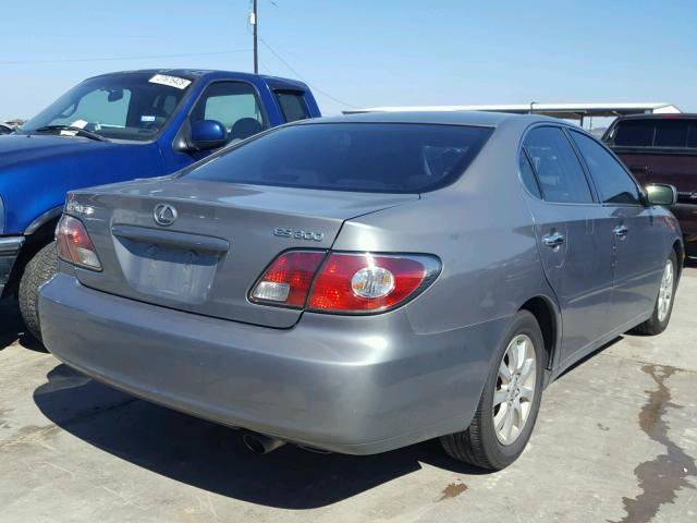 JTHBF30G920046465 - 2002 LEXUS ES 300 GRAY photo 4