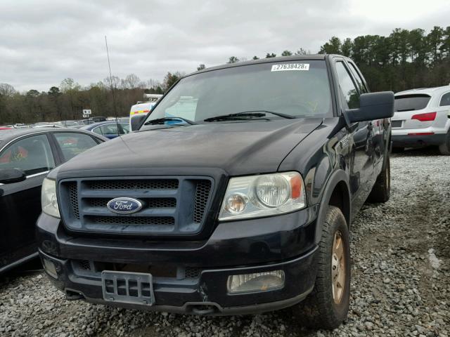 1FTPX14564NC29300 - 2004 FORD F150 BLACK photo 2