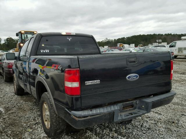 1FTPX14564NC29300 - 2004 FORD F150 BLACK photo 3