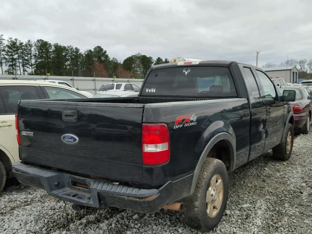 1FTPX14564NC29300 - 2004 FORD F150 BLACK photo 4