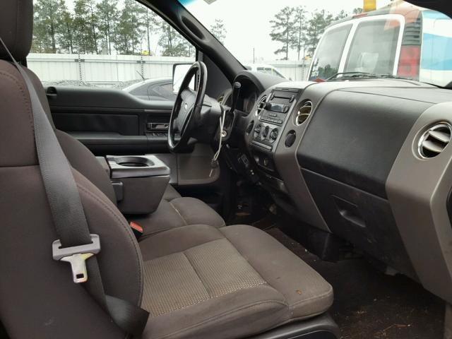 1FTPX14564NC29300 - 2004 FORD F150 BLACK photo 5