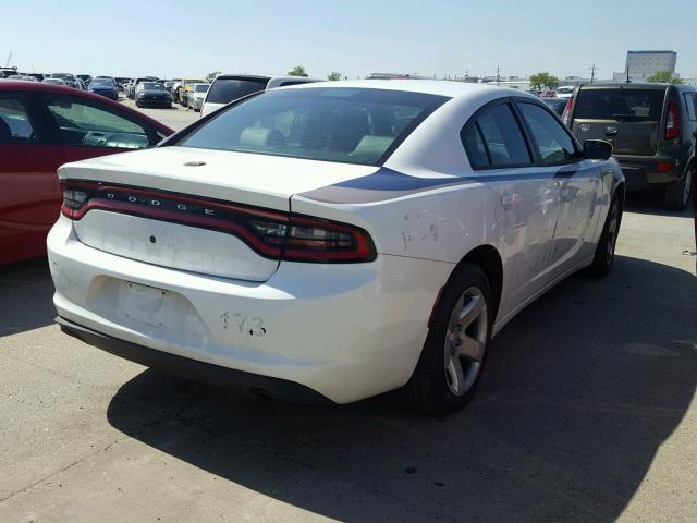 2C3CDXAT9HH521202 - 2017 DODGE CHARGER PO WHITE photo 4